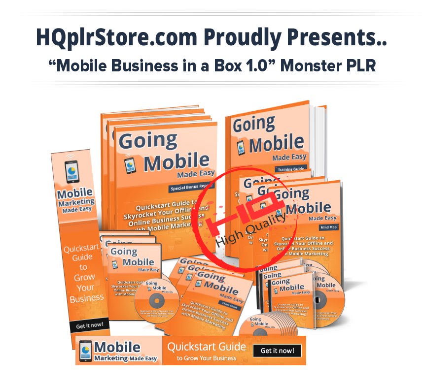 Going Mobile Biz in a Box Ebook Graphic