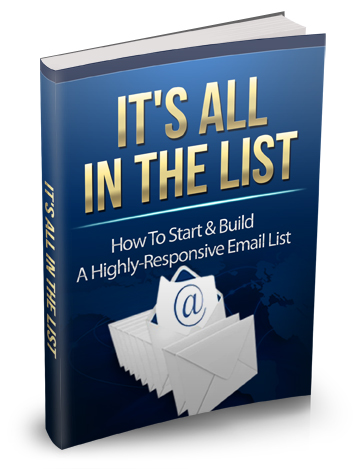 It's all in the list