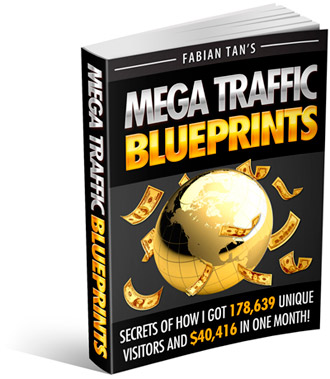 Mega Traffic Blue Print E book graphic