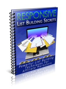 Responsive List building Secrets Report_550
