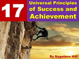 The 17 Universal Principles of Success and Achievement by Napoleon Hill E book graphic