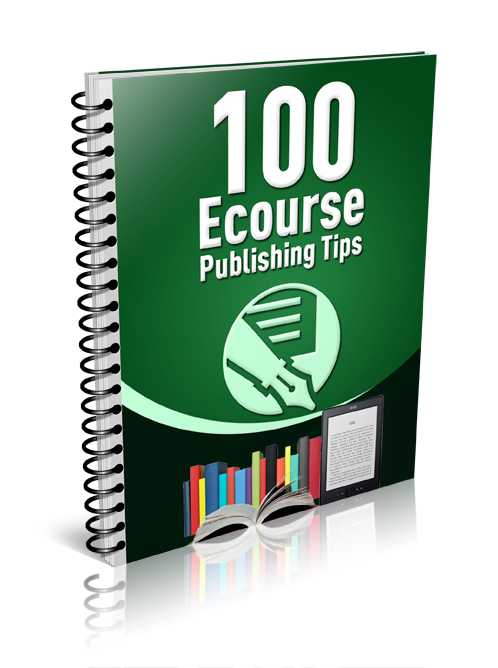 100 Ecourse Publishing Tips ecover