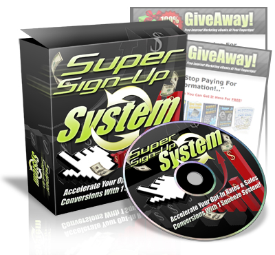 The Super Sign up System package